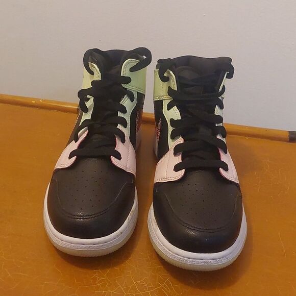 Nike Air Jordan Mid GS Glow In Dark AV5174-76 Youth Shoes